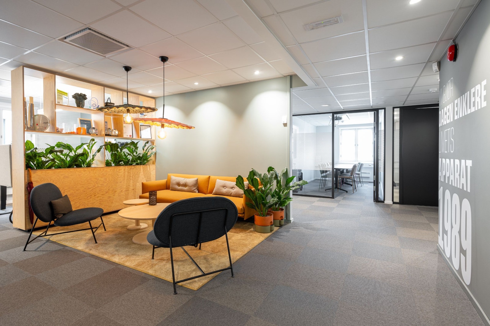 Referansebilde fra annen leietaker i bygget Galleribilde