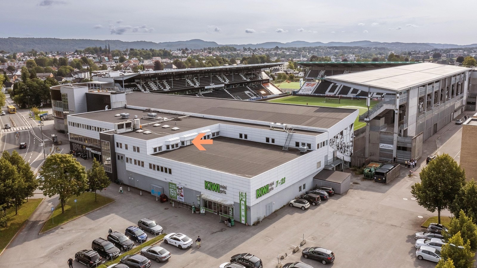 Velkommen til Fridtjof Nansens gate 23 på Skagerak Arena. Galleribilde