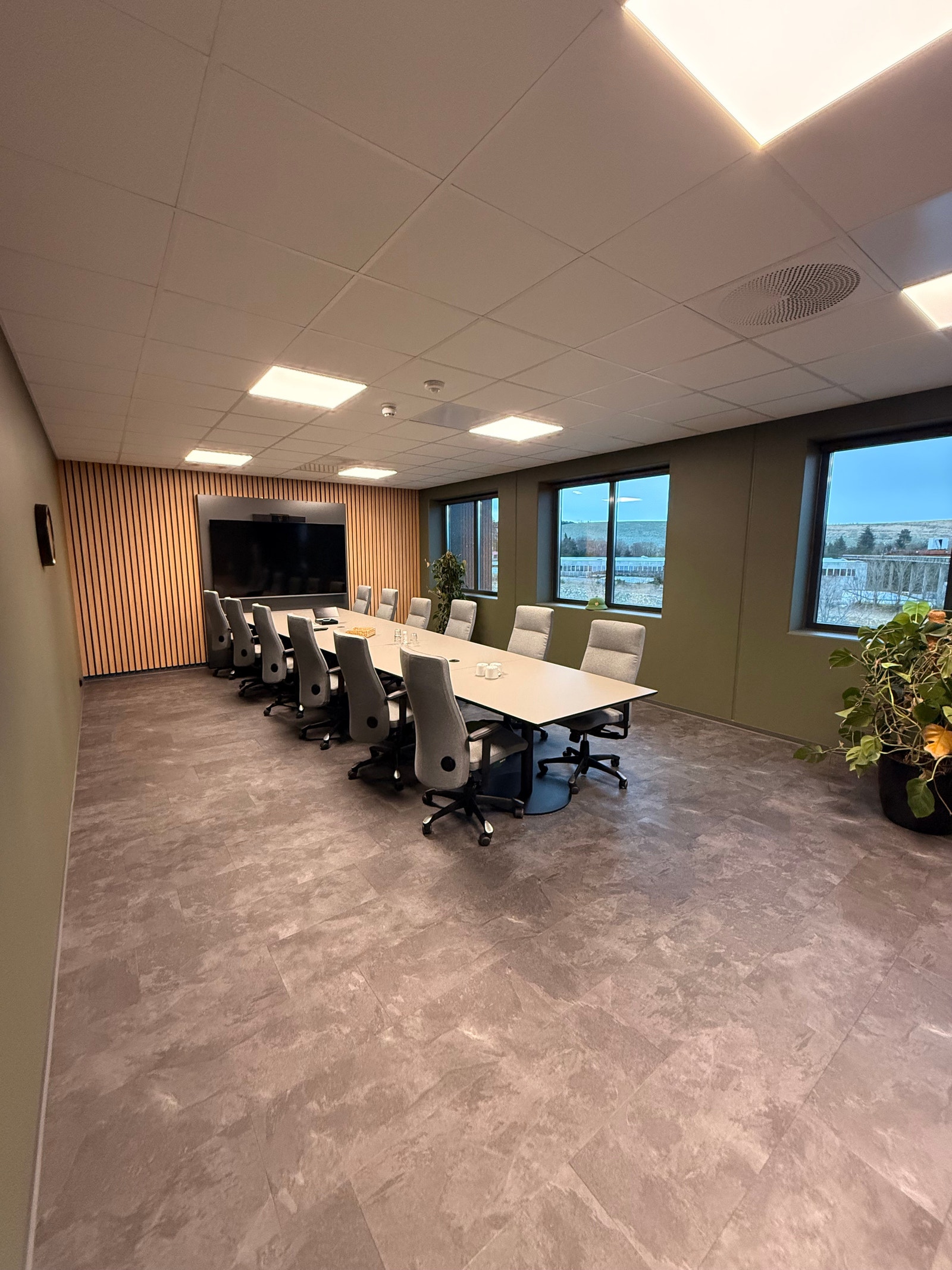 Møterom Grønn Galleribilde