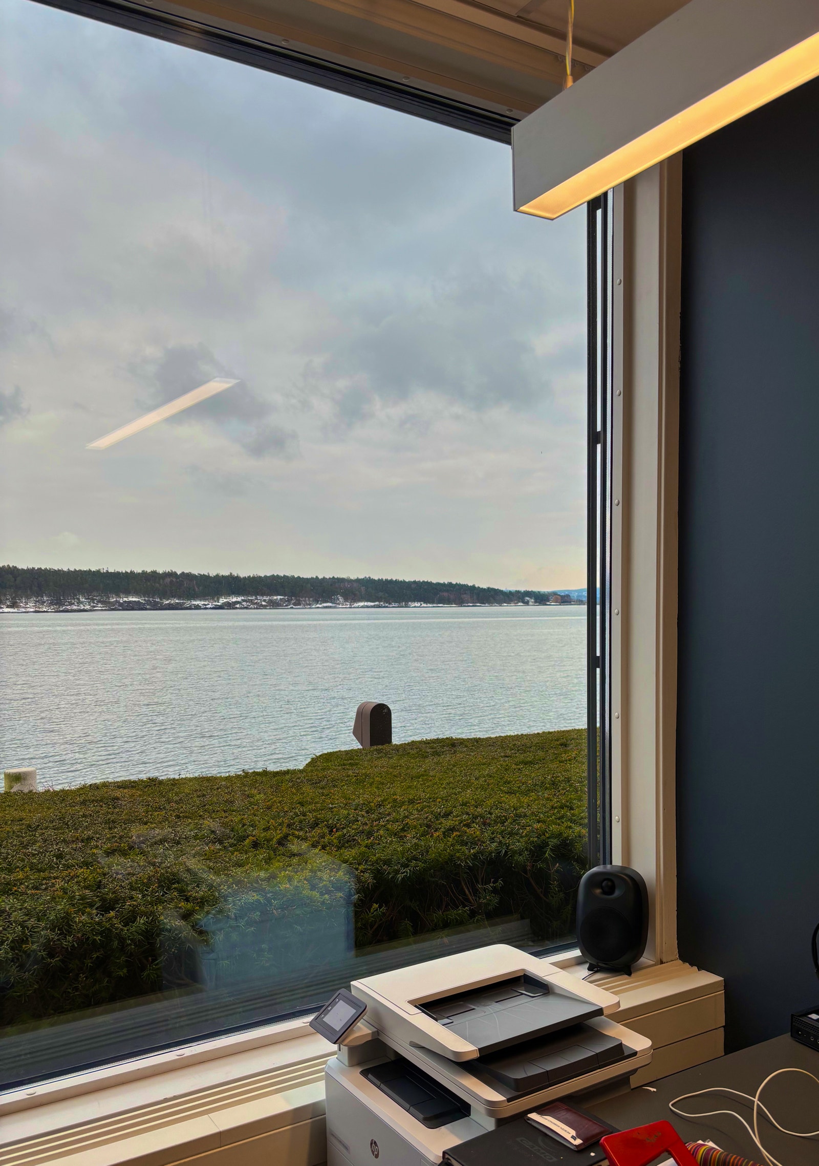 Utsikt fra et av cellekontorene Galleribilde