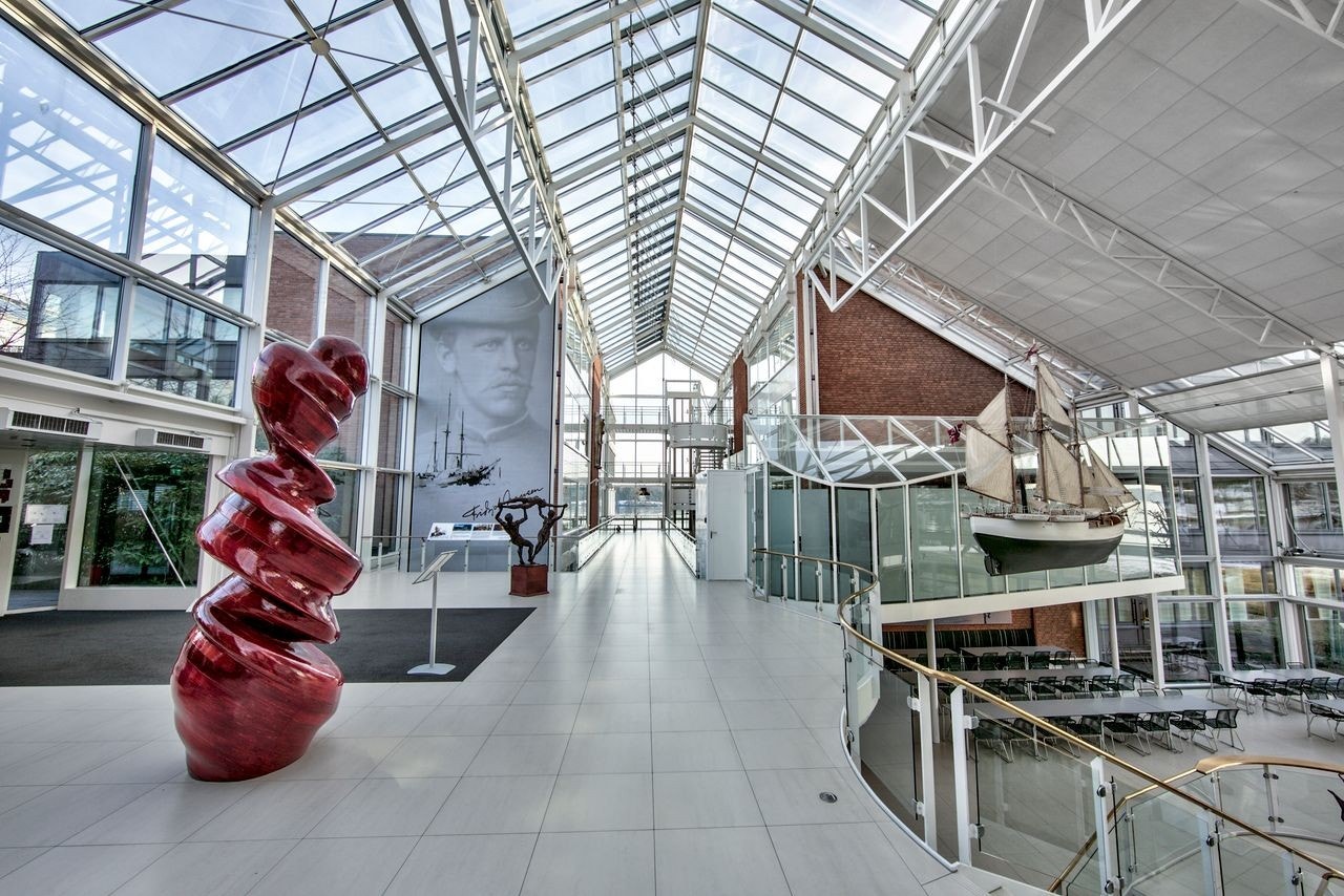 Atrium "Godthaab" - inngangsparti Galleribilde