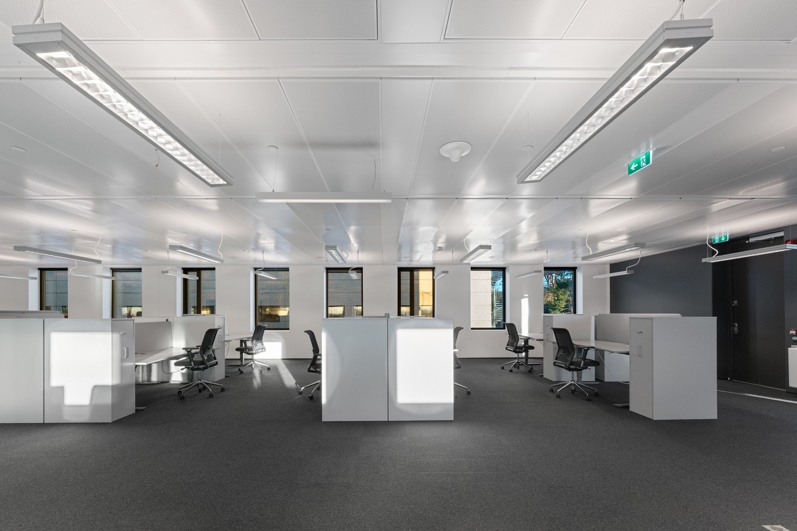 - Kontorfløyen er tilpasset virksomheter opptil ca. 40 ansatte - Galleribilde