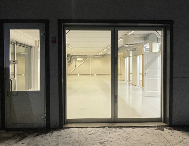 Inngangsparti Galleribilde