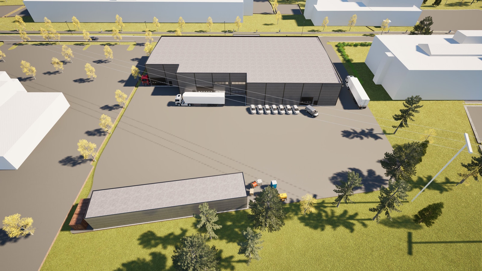 Illustrasjon av potensielt bygg Galleribilde