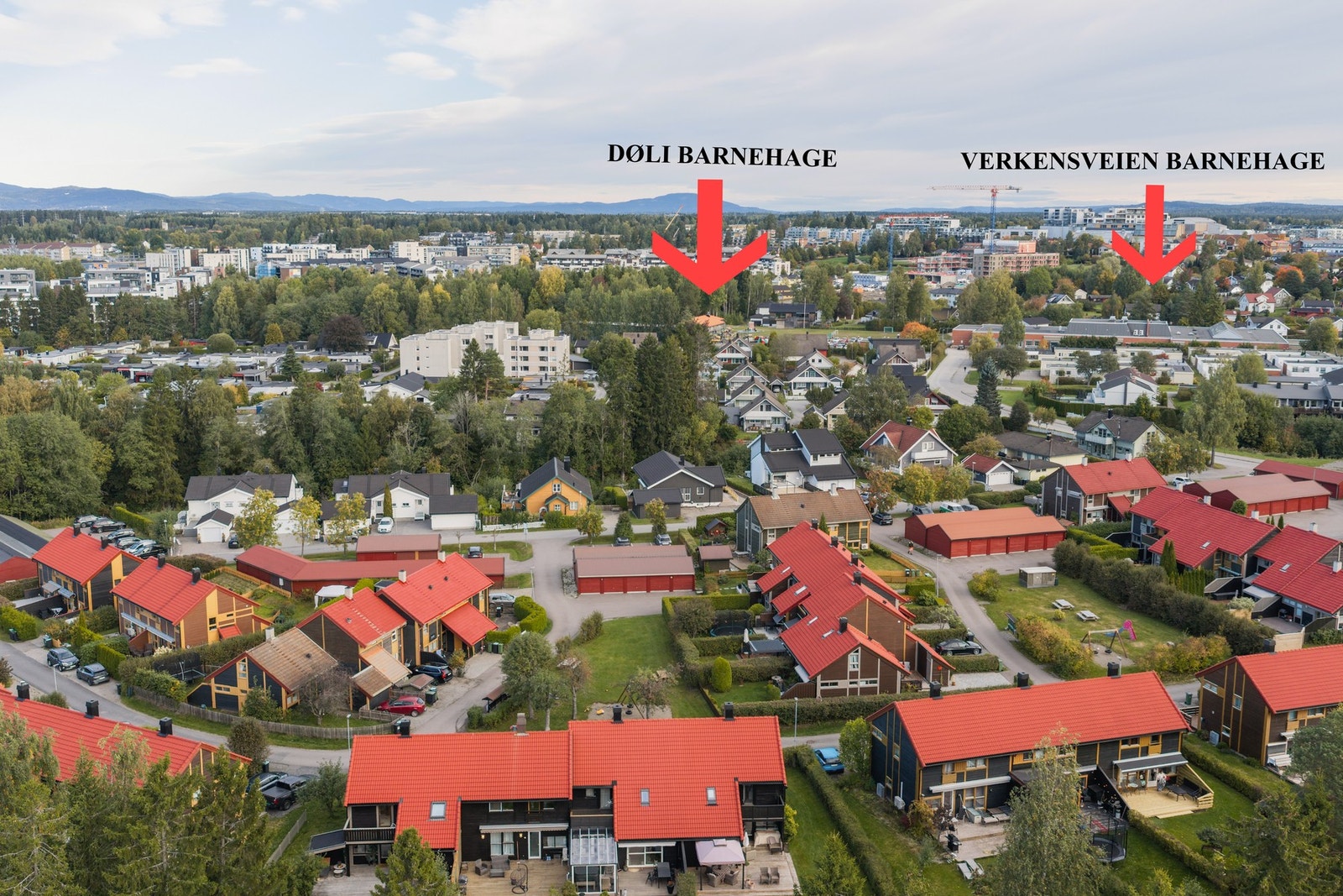 Du har også flere barnehager i gangavstand. Galleribilde