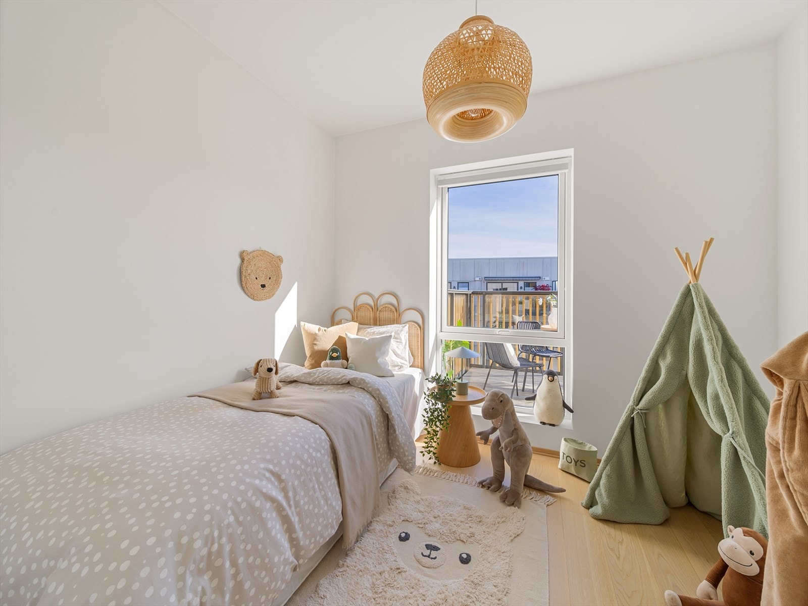 Det er 3 soverom i leiligheten, der alle er av god størrelse. Galleribilde