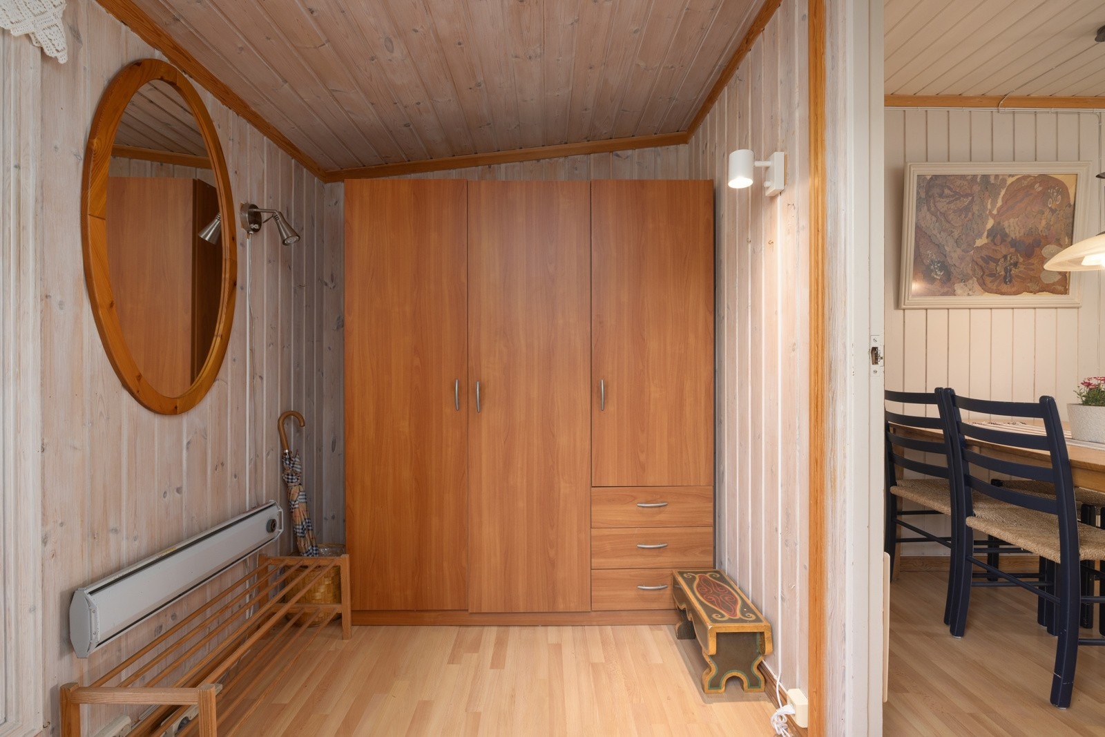 Entré med garderobe Galleribilde