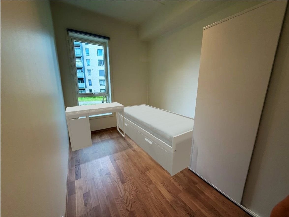 Soverom 2 - Kun til illustrasjon med Ikea møbler, mål på interiør kan avvike Galleribilde