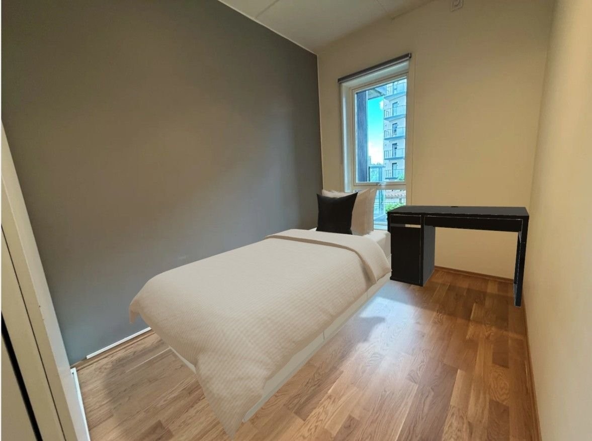 Soverom 3 - Kun til illustrasjon med Ikea møbler, mål på interiør kan avvike Galleribilde