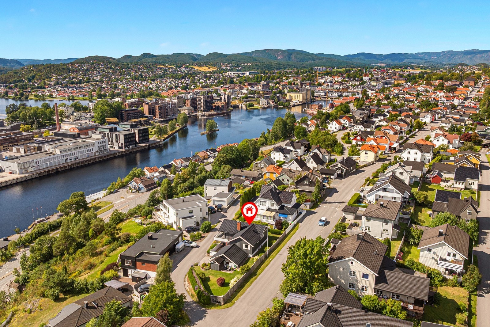 Kort gangavstand til Skien sentrum Galleribilde