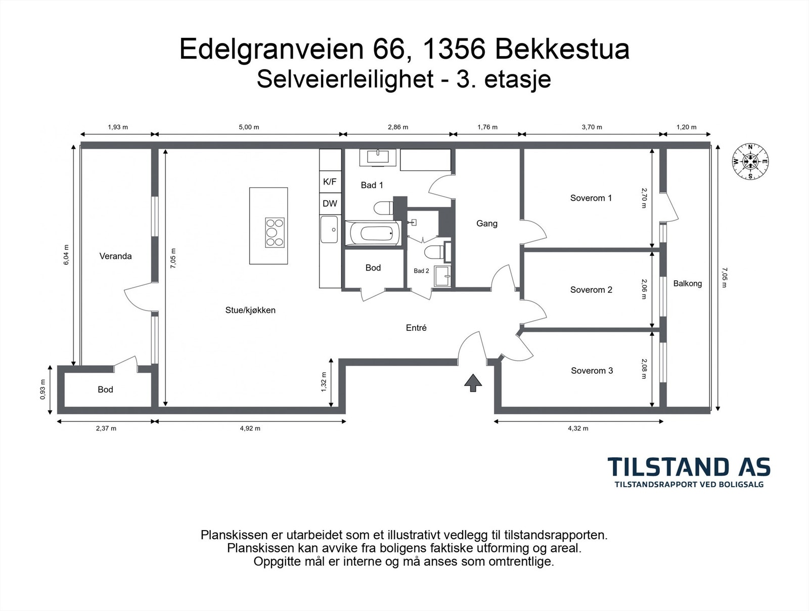 Plantegning Galleribilde