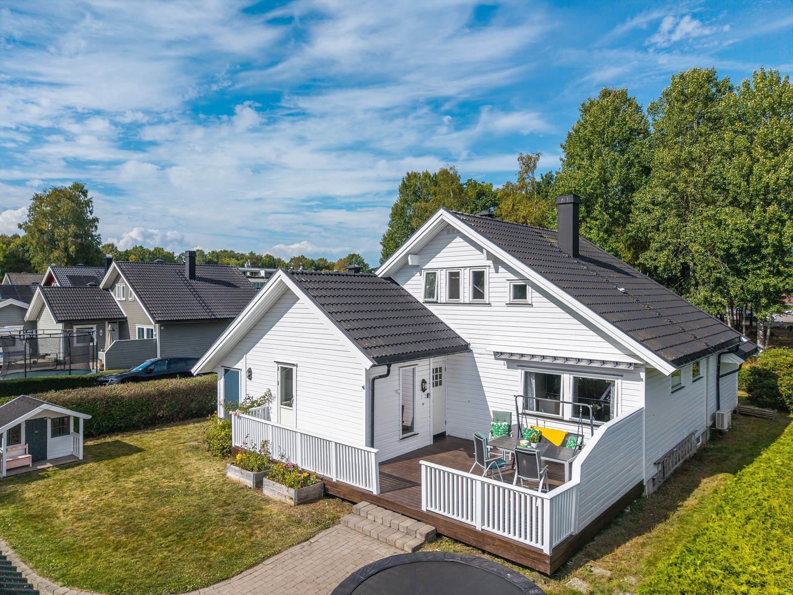 En hyggelig famliebolig. Galleribilde