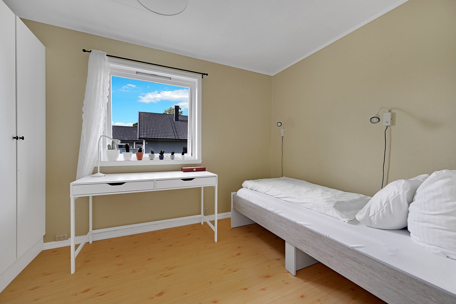 Rommet egner seg godt som soverom, gjesterom eller kontor. Galleribilde