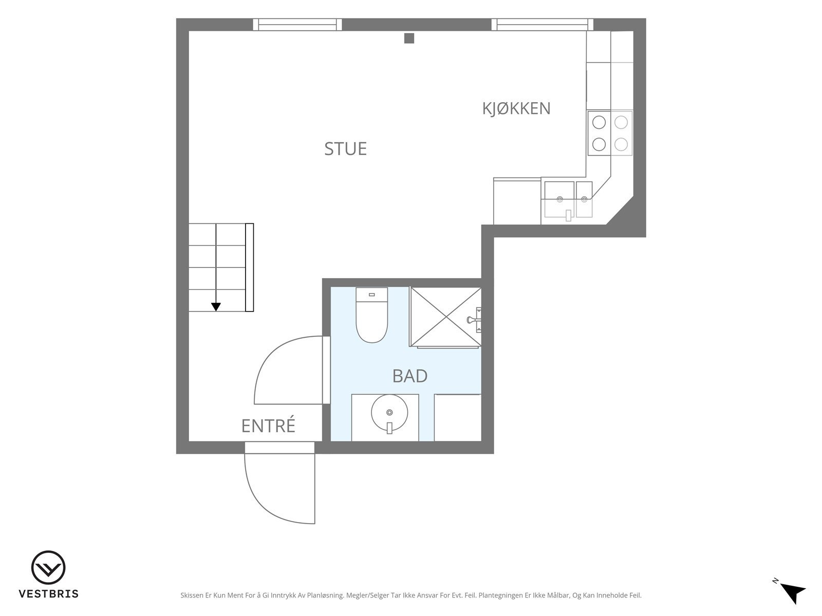 Plantegning Galleribilde