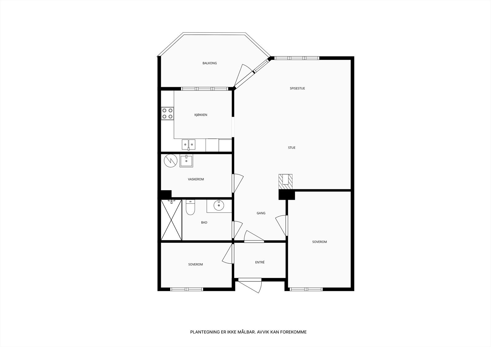 Plantegning | Kjøkkelvikbrekkene 56 Galleribilde