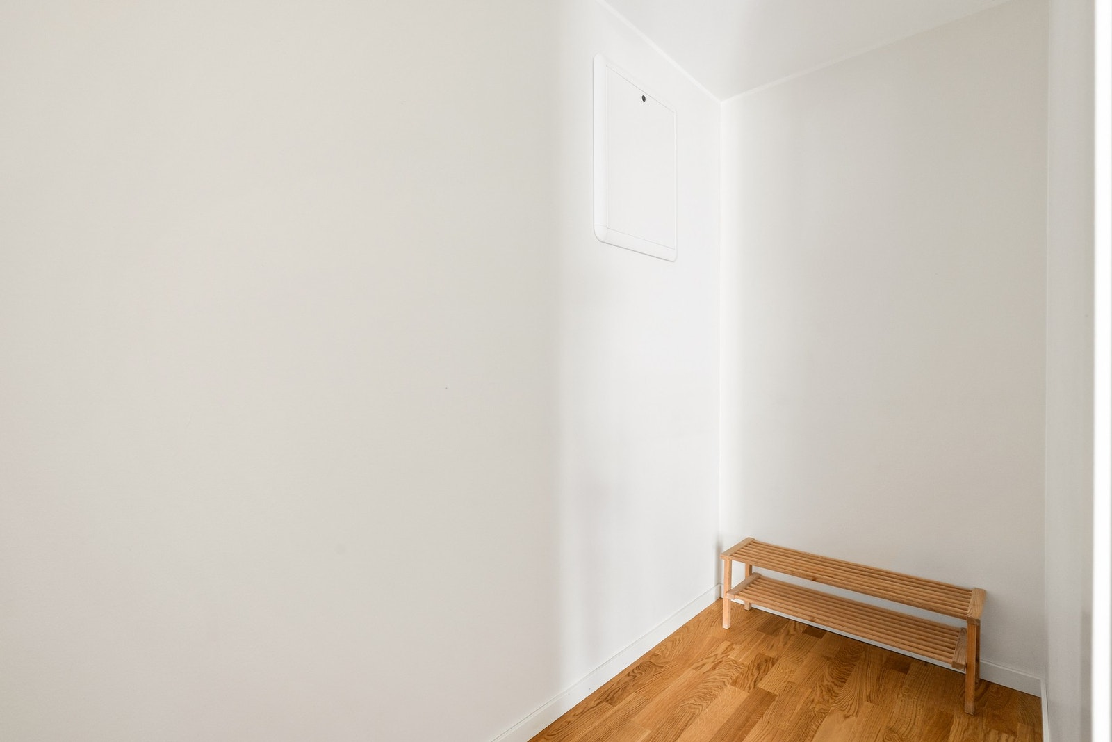 Boden fungerer godt som walk-in garderobe. Galleribilde