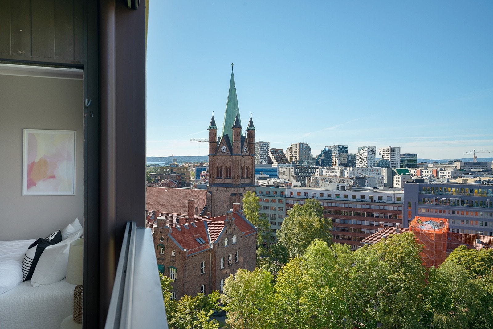 Adkomst fra soverom til balkong Galleribilde