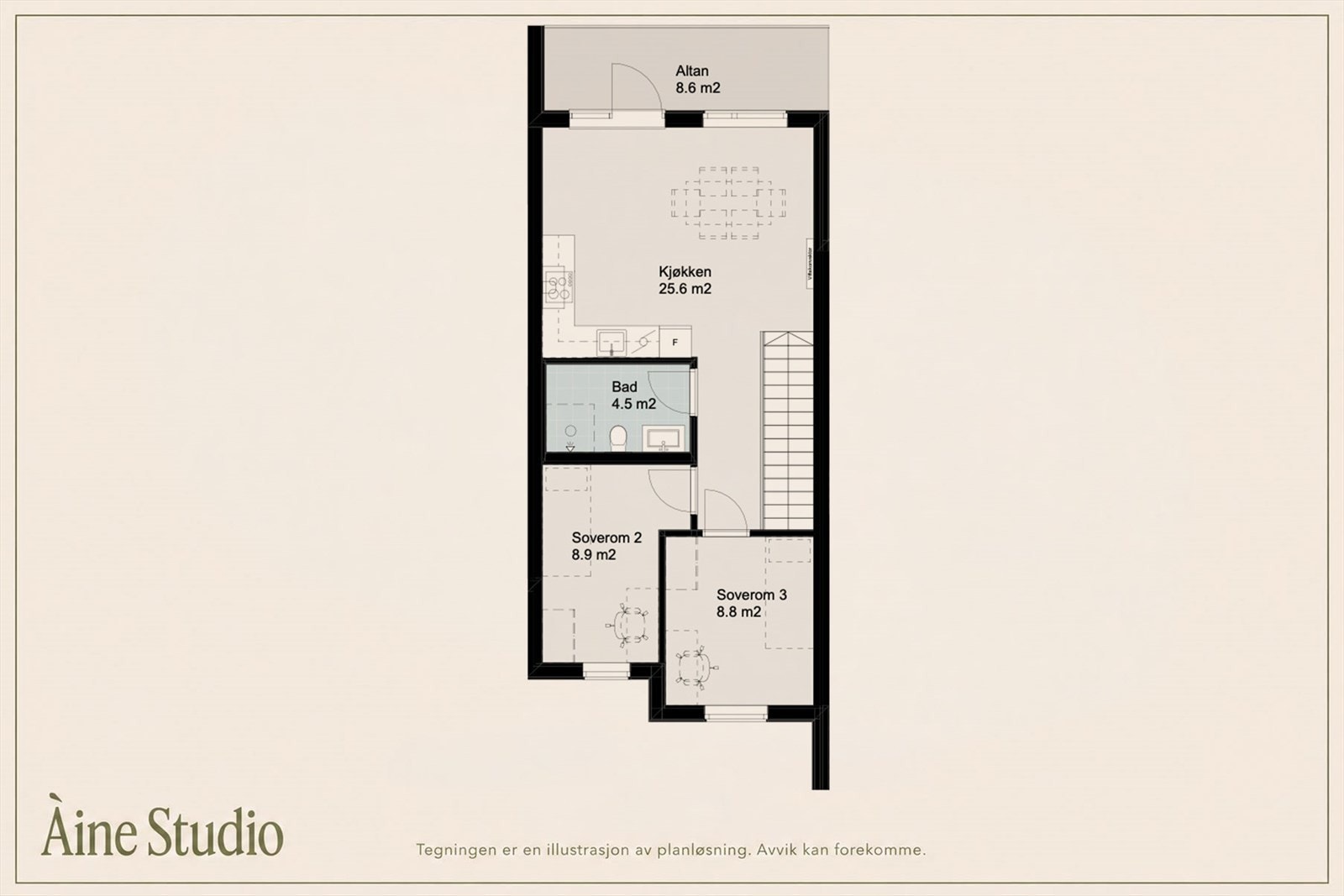 - Plantegning 2.etasje - Galleribilde