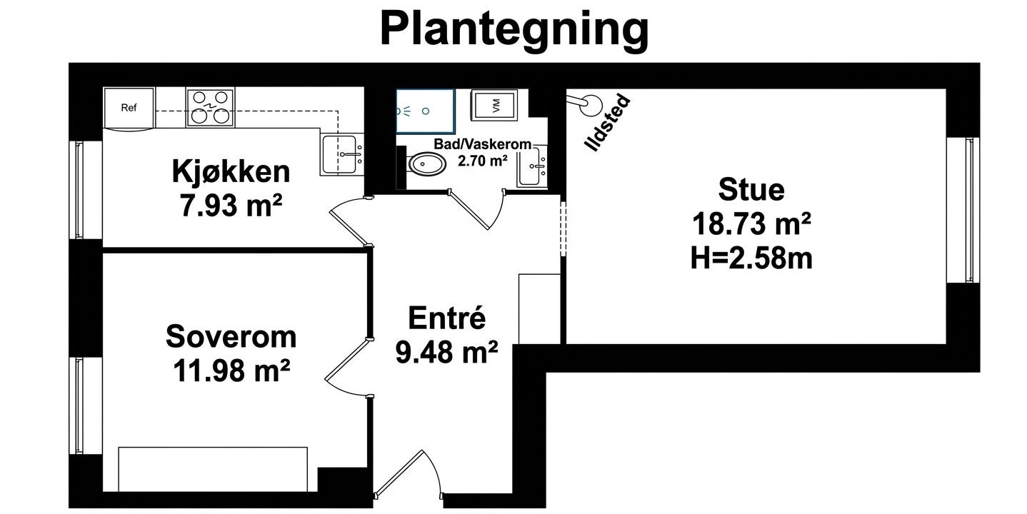Planløsning Galleribilde