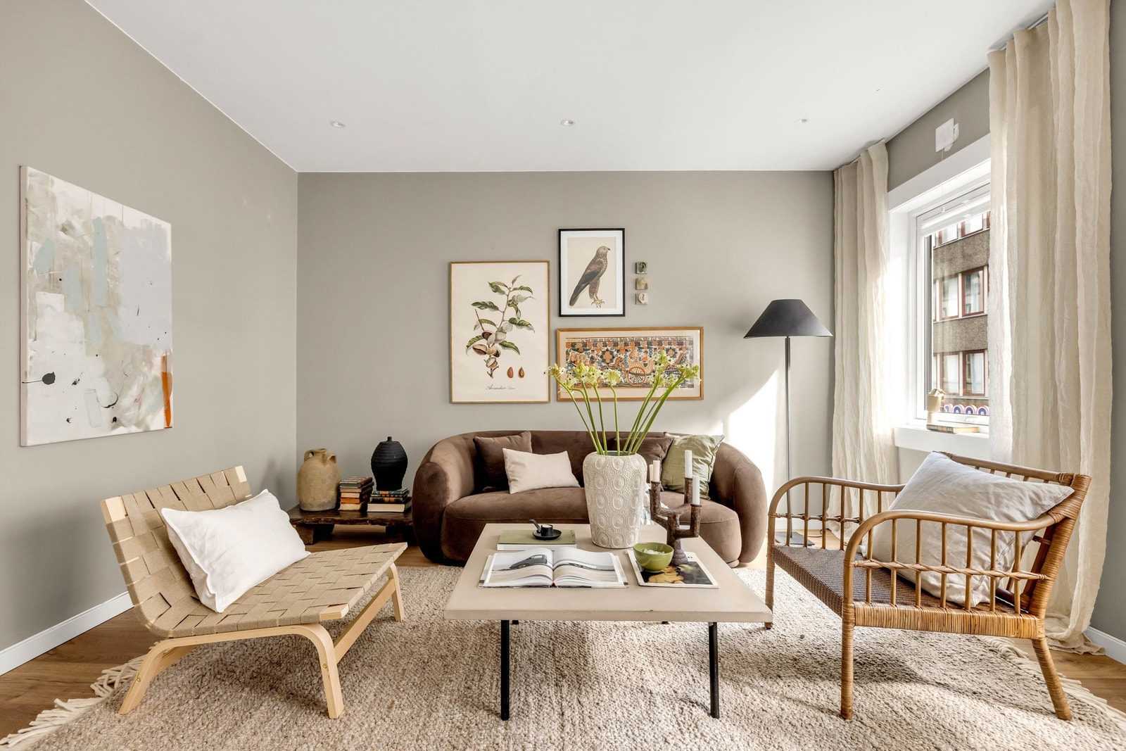 En lekker og moderne 3-roms med attraktiv beliggenhet på Majorstuen, kun et steinkast unna Bogstadveien. Foto: Studio Solberg Galleribilde