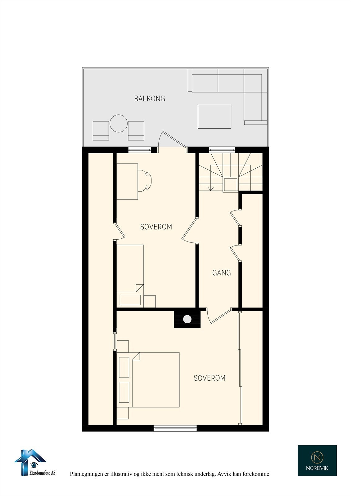 Planskisse 2. Etasje Galleribilde