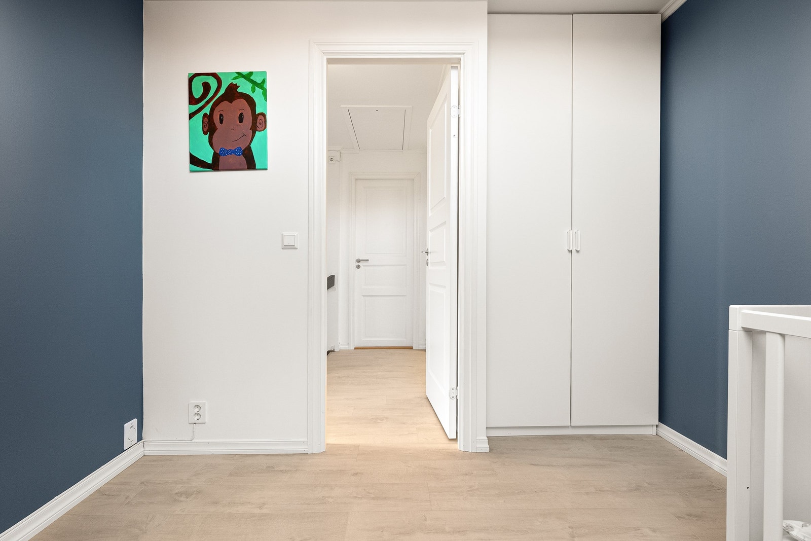 Dette er det minste soverommet i loftsetasjen. Galleribilde