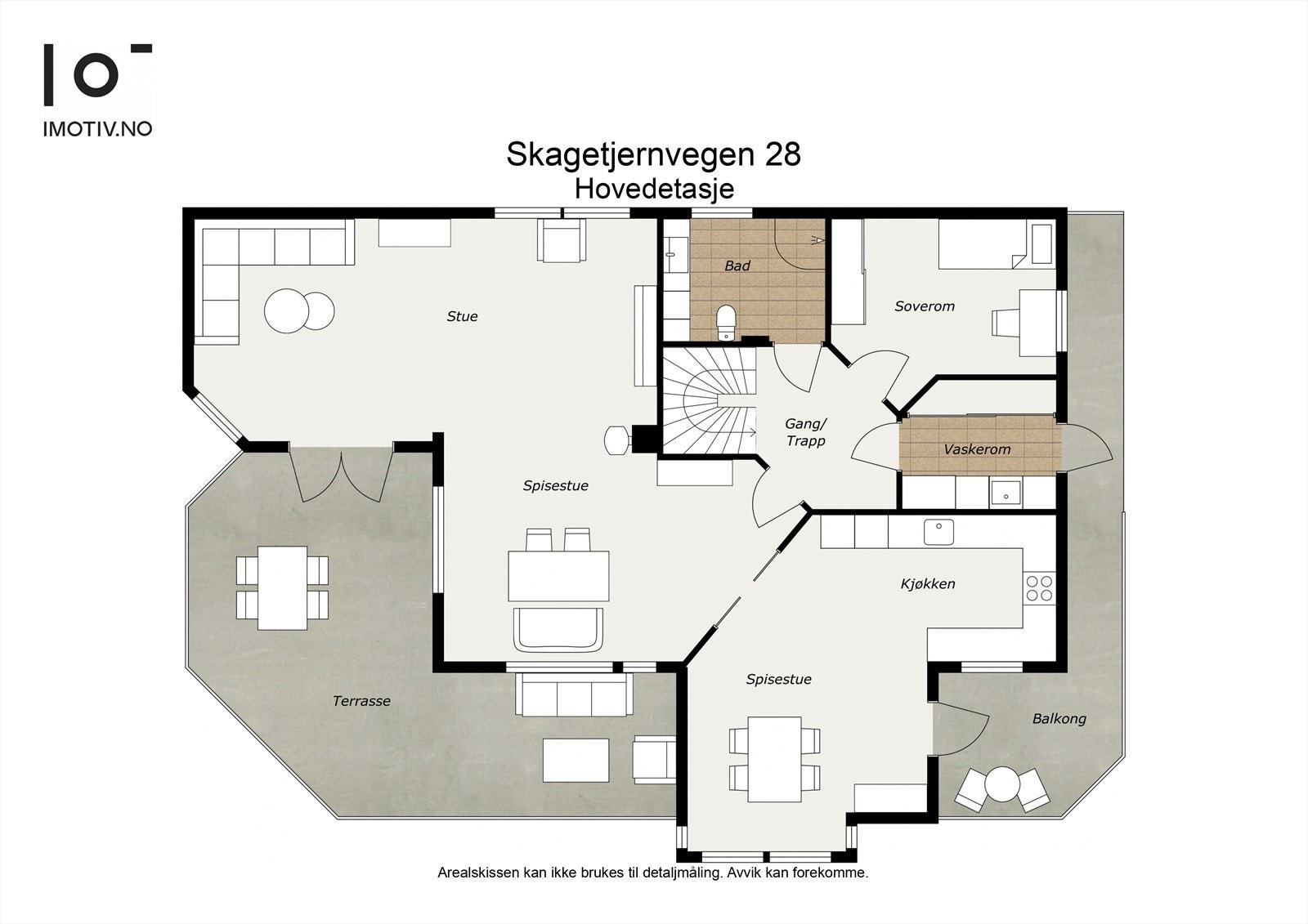 - Planløsning hovedetasje - Galleribilde