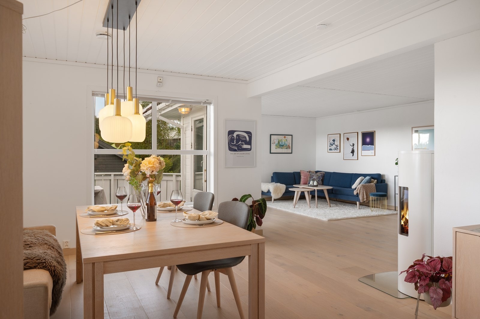 - Her kan du invitere familie og venner til hyggelige middager - Galleribilde