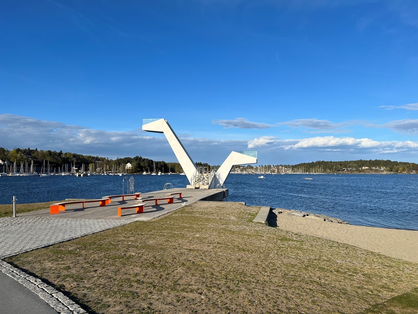 Fine badestrender ved Kadettangen og Kalvøya Galleribilde