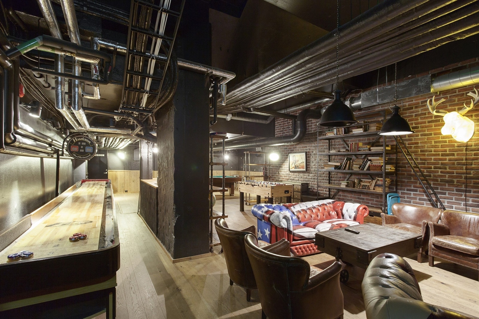 Sameiet har et stilig gamingroom som du som beboer kan booke for sammenkomster Galleribilde