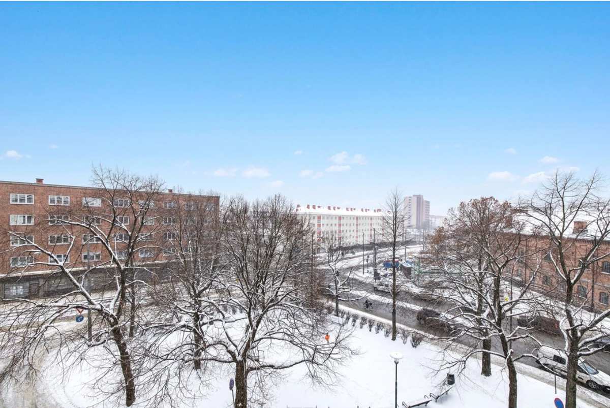 Hyggelig utsikt fra leiligheten Galleribilde