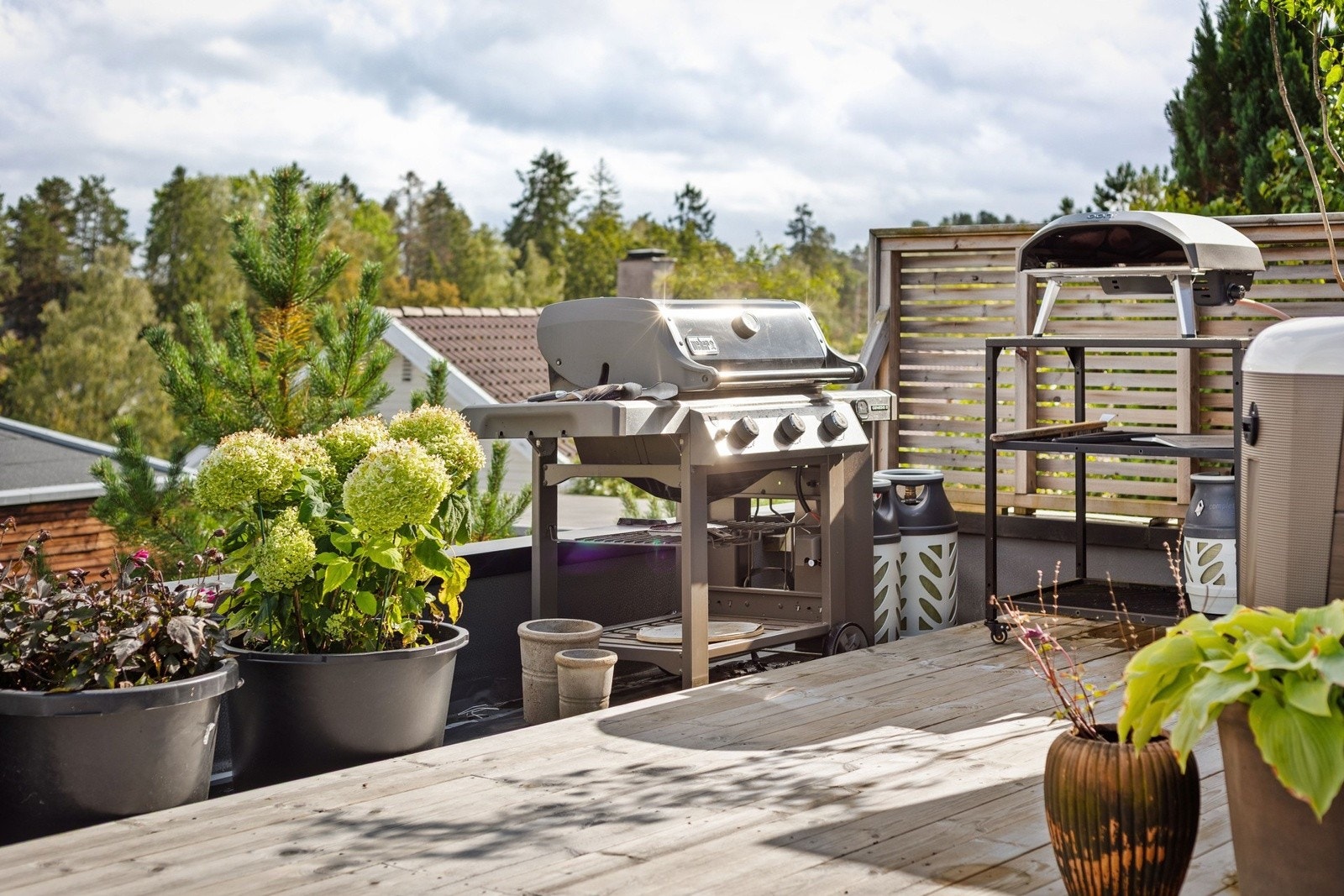 God plass til grill og utekjøkken Galleribilde