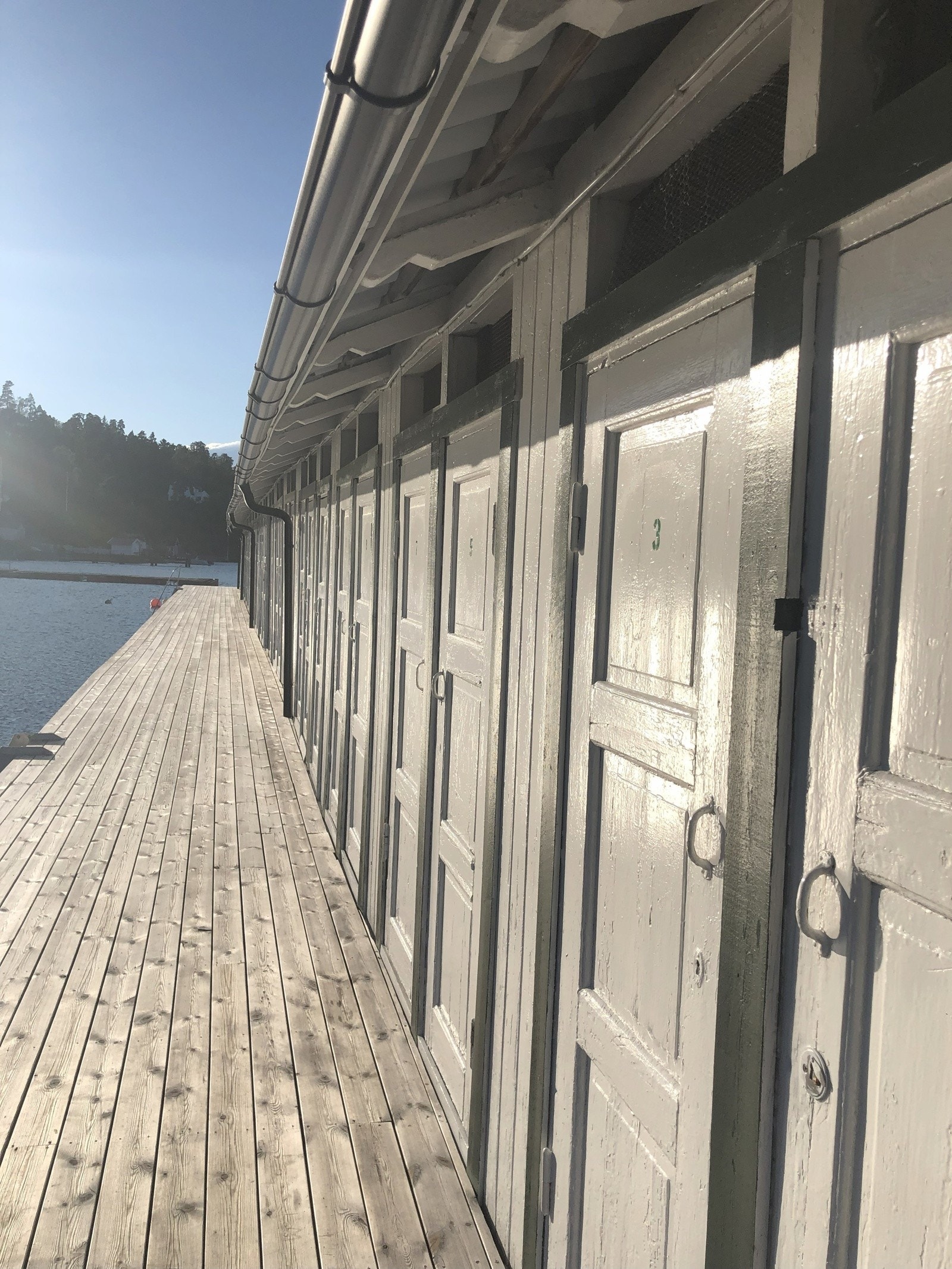 Badehusene på bryggen Galleribilde