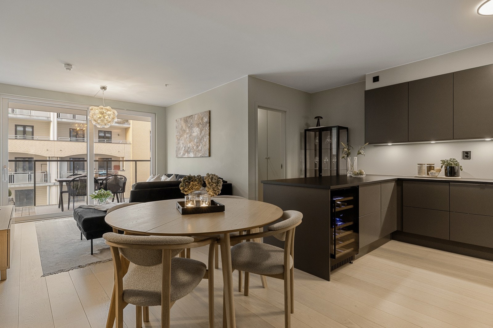 Her kan du samle familie og venner for en hyggelig aften. Galleribilde