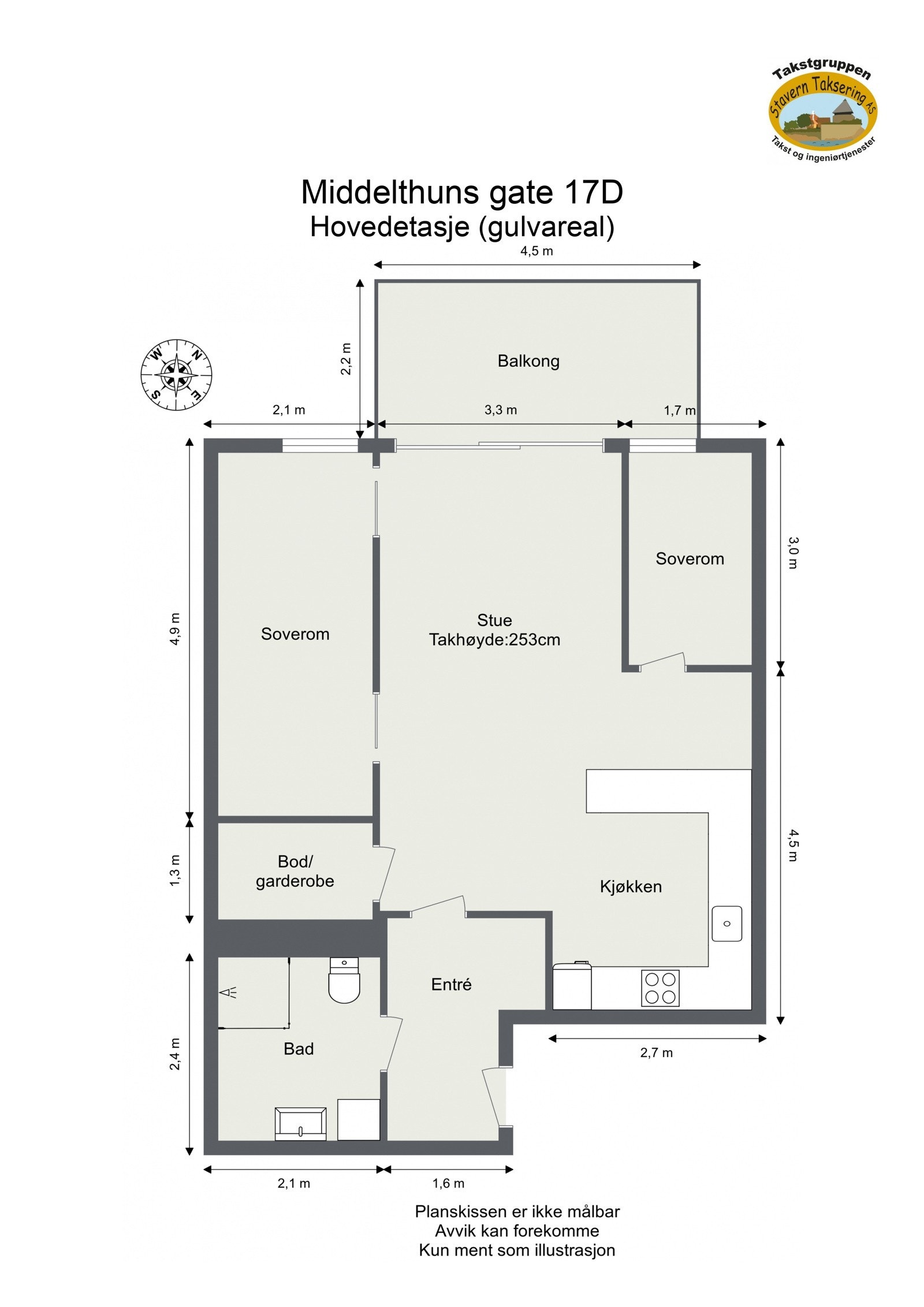 Plantegning. Galleribilde