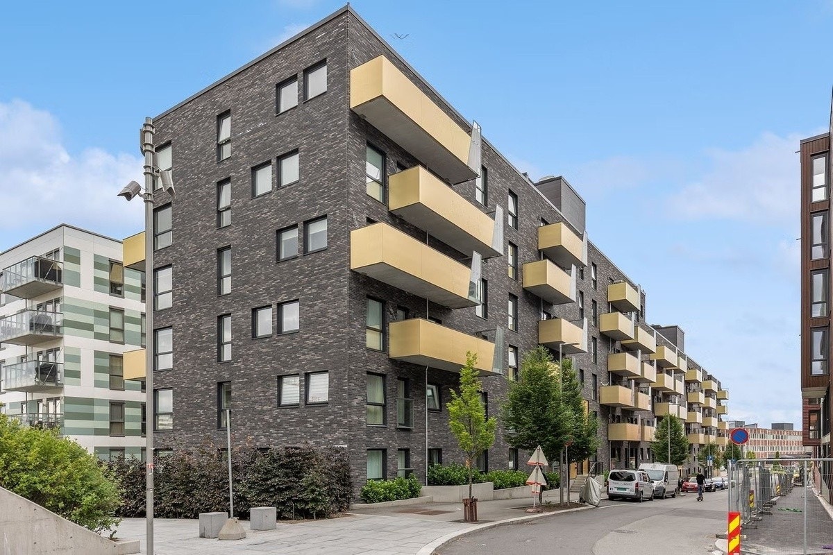 Fasade - sommer Galleribilde