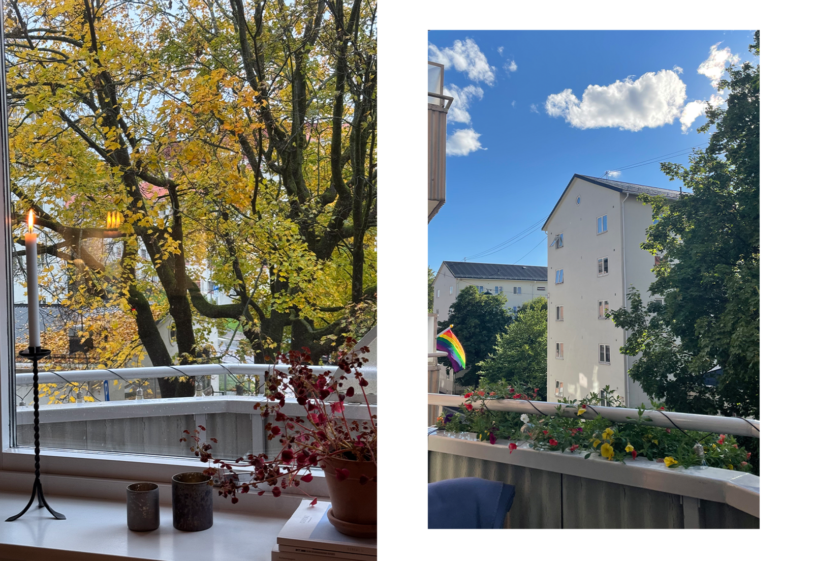 Selgers private bilde. Det er sol på balkongen fra ca. kl. 15-20 på sommerstid. Galleribilde