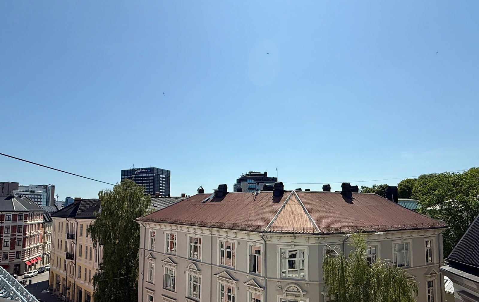 For en gangs skyld overdriver vi ikke - her er du HELT på toppen. Utsikten er deretter også. Galleribilde