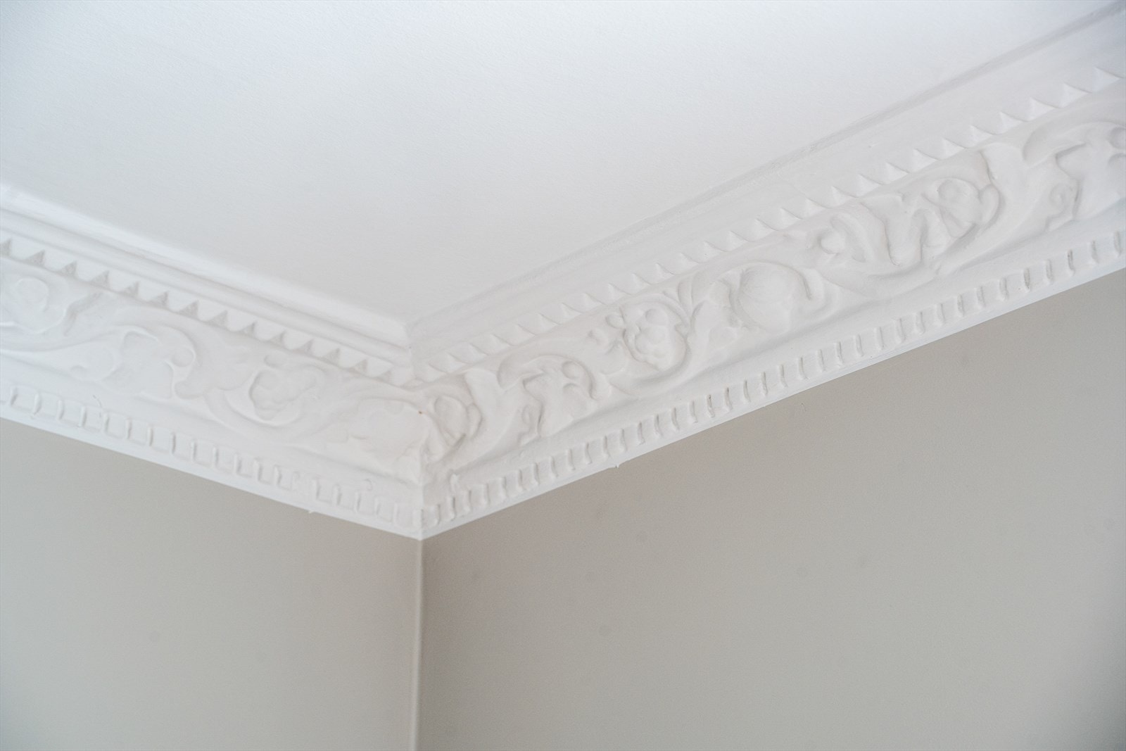 Den originale stukkaturen er også svært godt bevart. Galleribilde