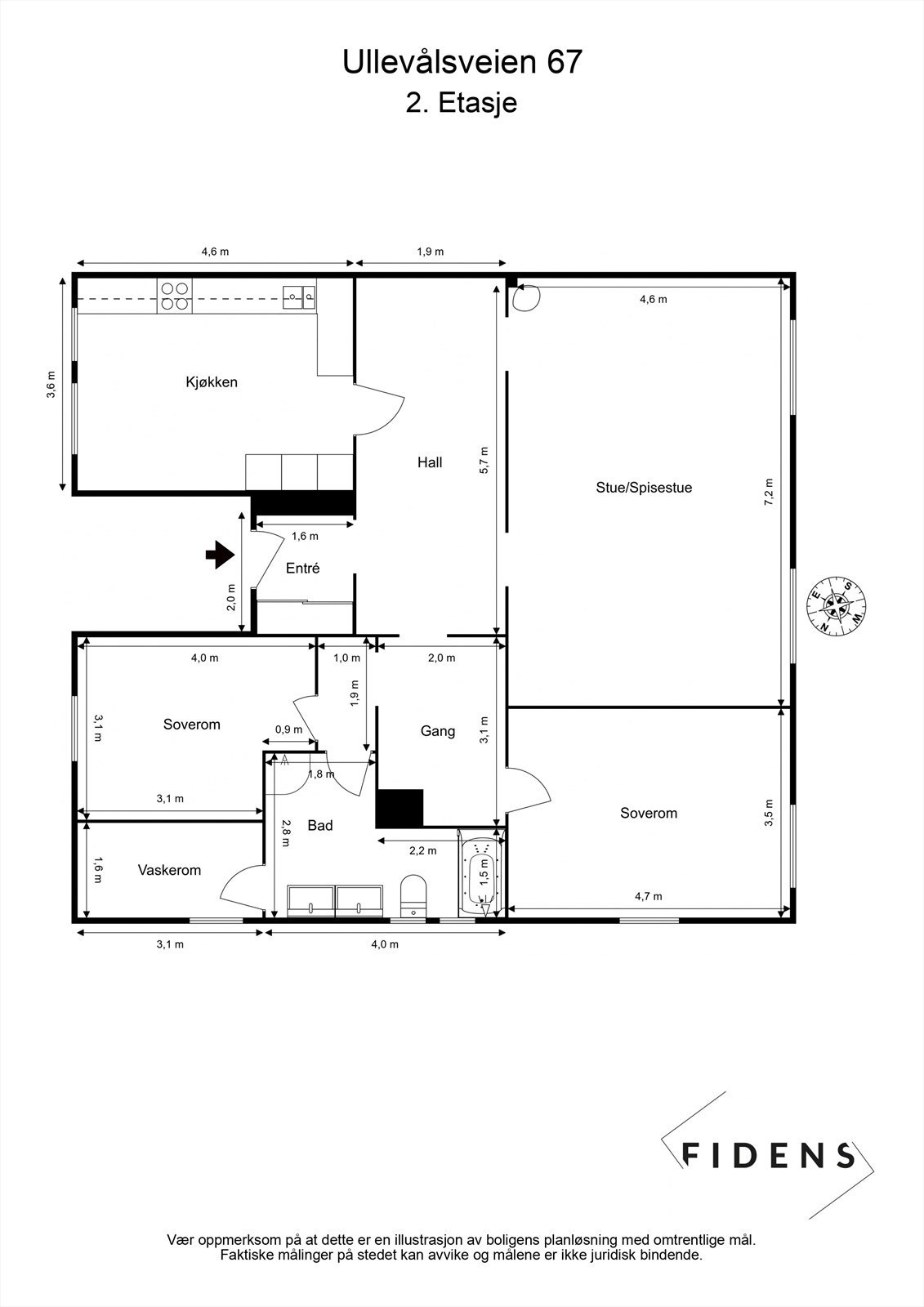 Plantegning. Galleribilde