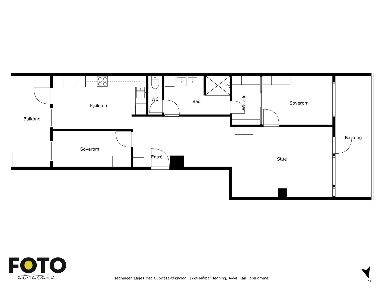 Skogholtet 16- Veiledende planskisse - ikke målbar Galleribilde