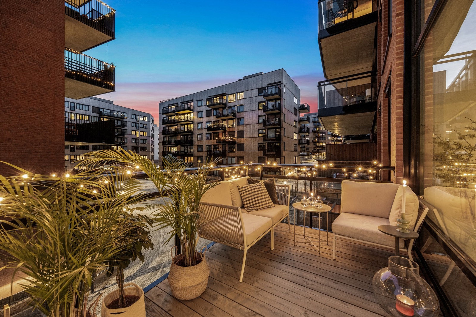 Her får du en lekker og moderne duplex-leilighet over 2 plan med moderne standard på Løren Galleribilde