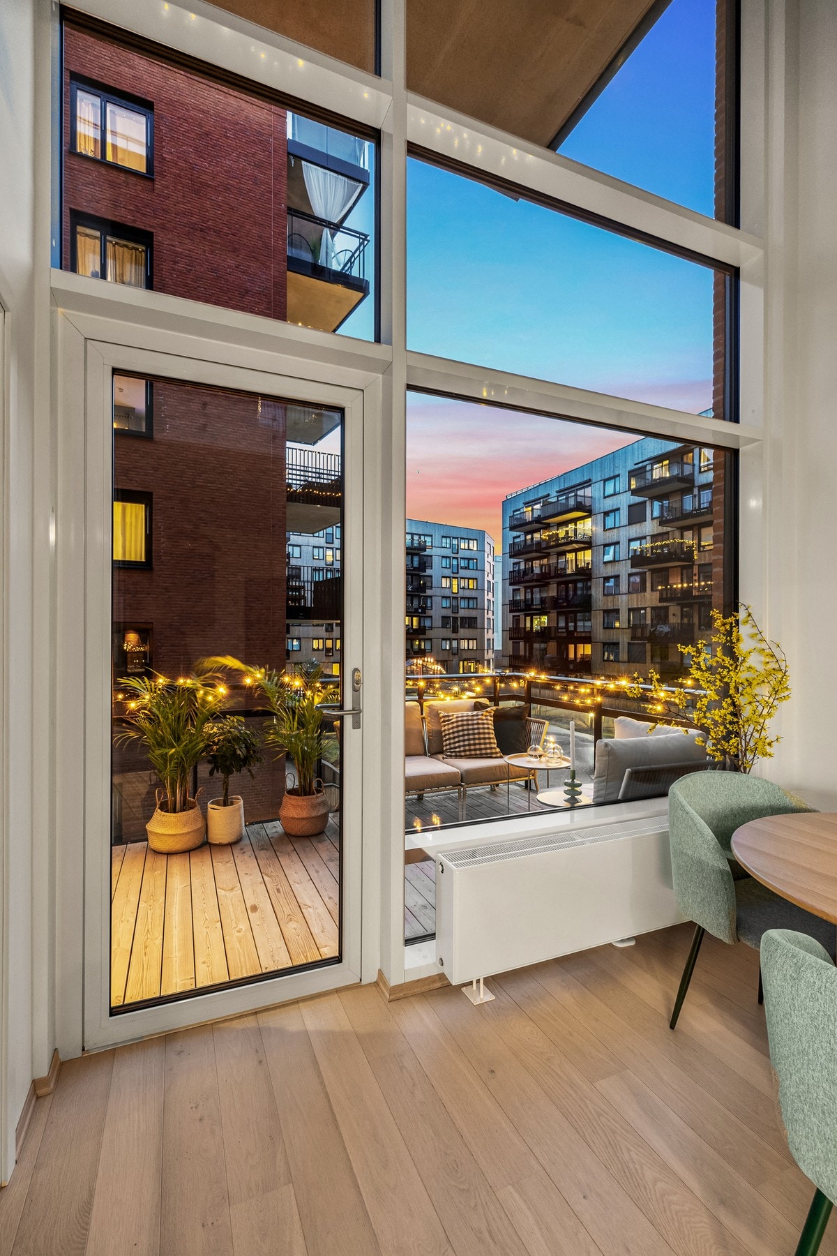 Det er mulig å installere utvendig solavskjerming etter eget behov og ønske Galleribilde