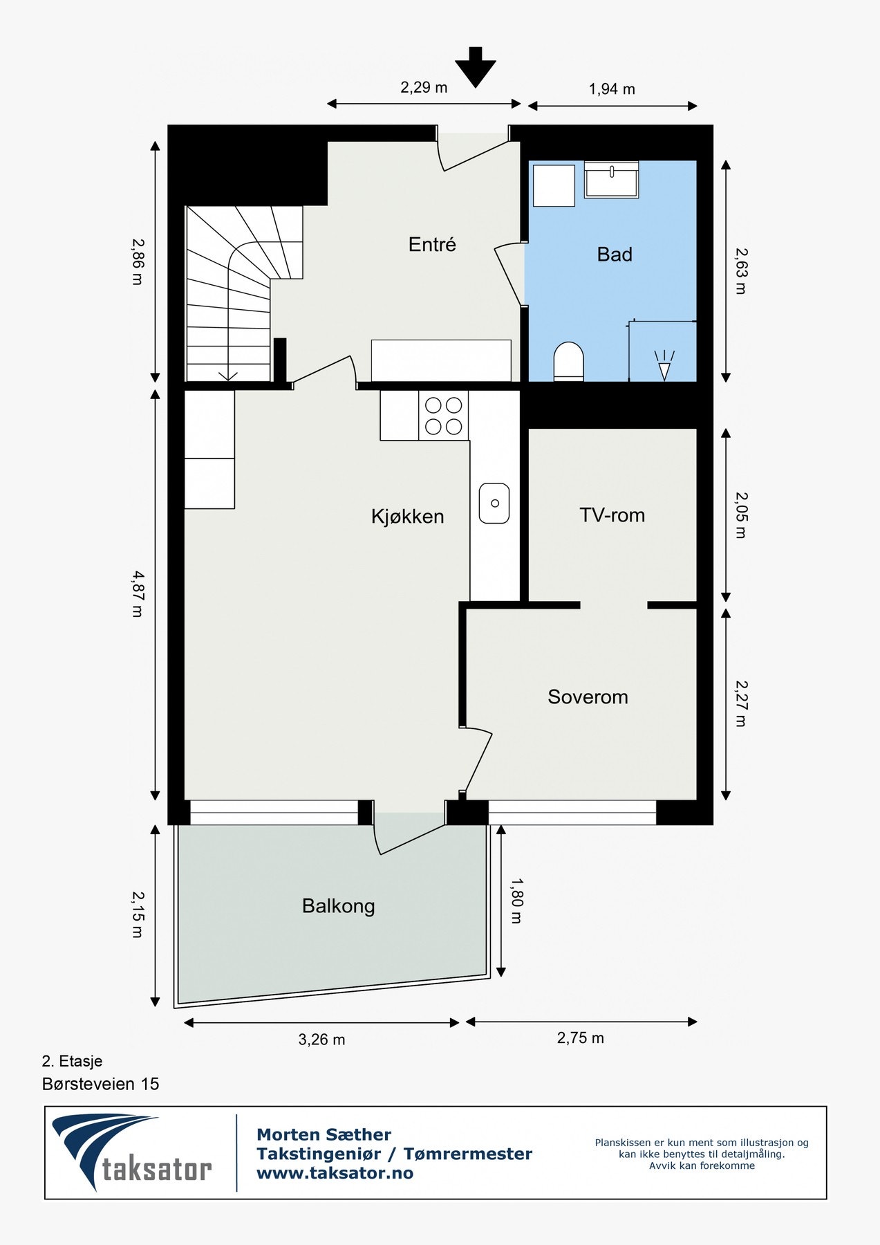 Plantegning - plan 1 Galleribilde