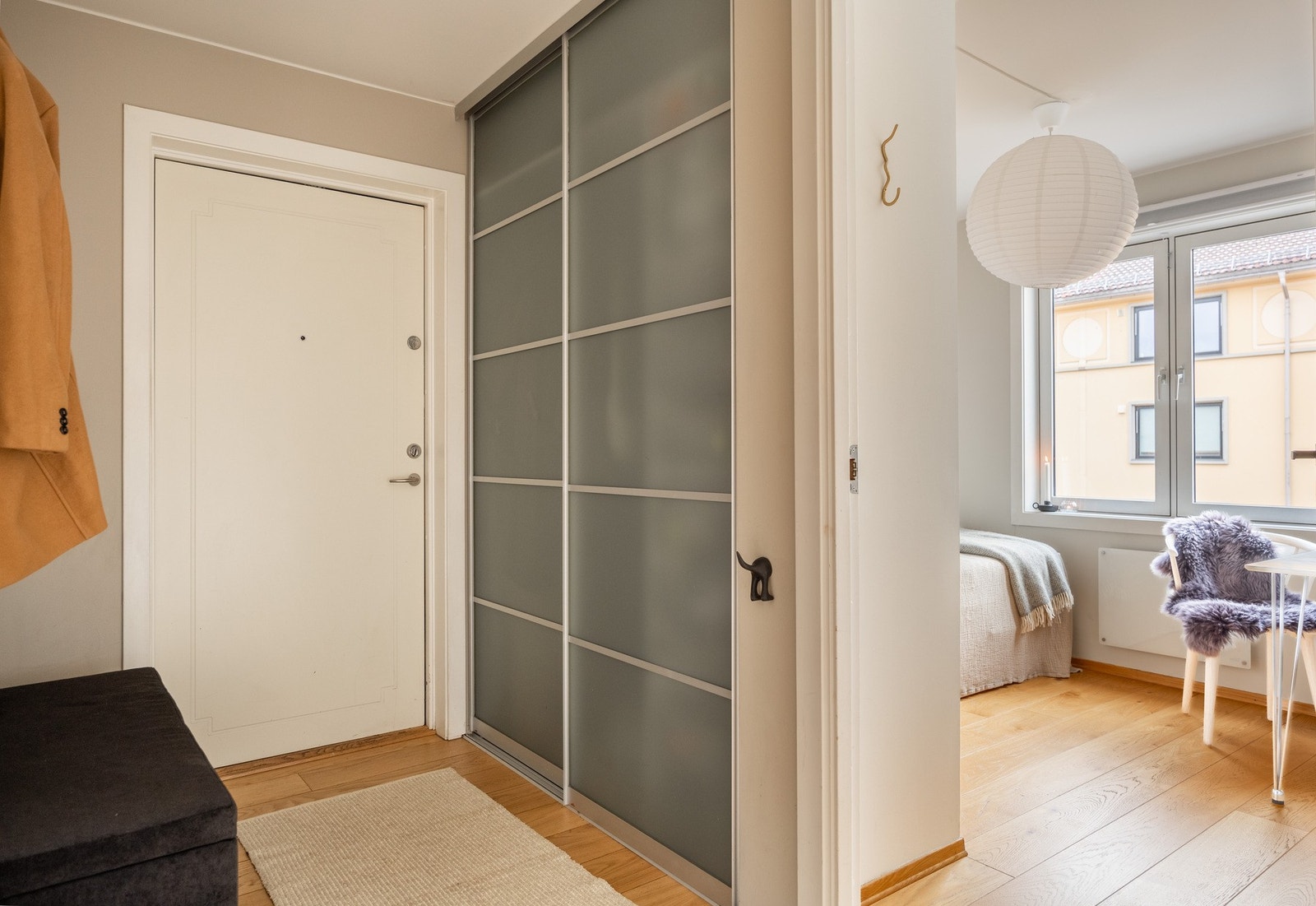 Innebygd garderobe. Galleribilde