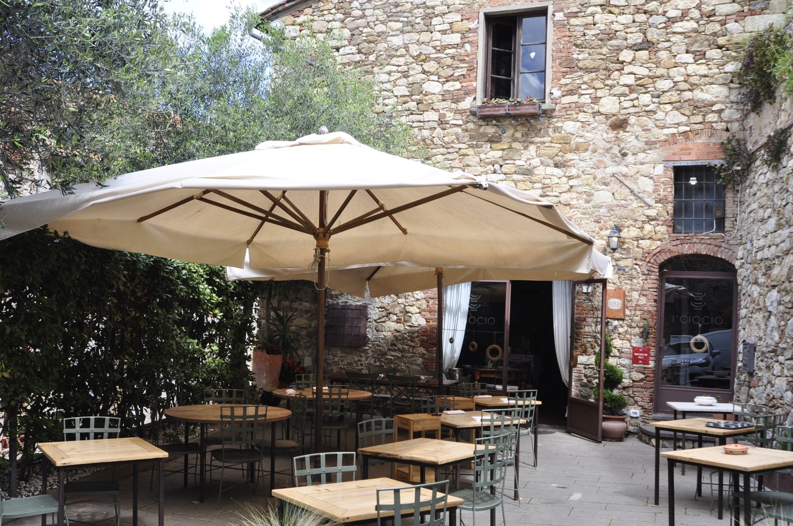 Suvereto koselige steder hvor en spiser godt. L´CioCio har Michelin anbefaling! Galleribilde