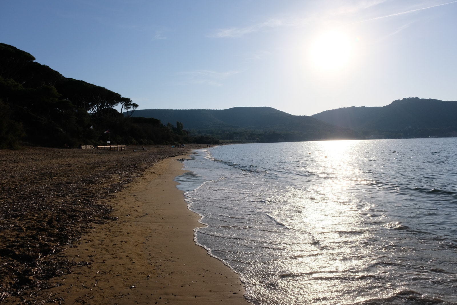 Il Baratti 15 oktober 2023 - høst og 26 grader Galleribilde