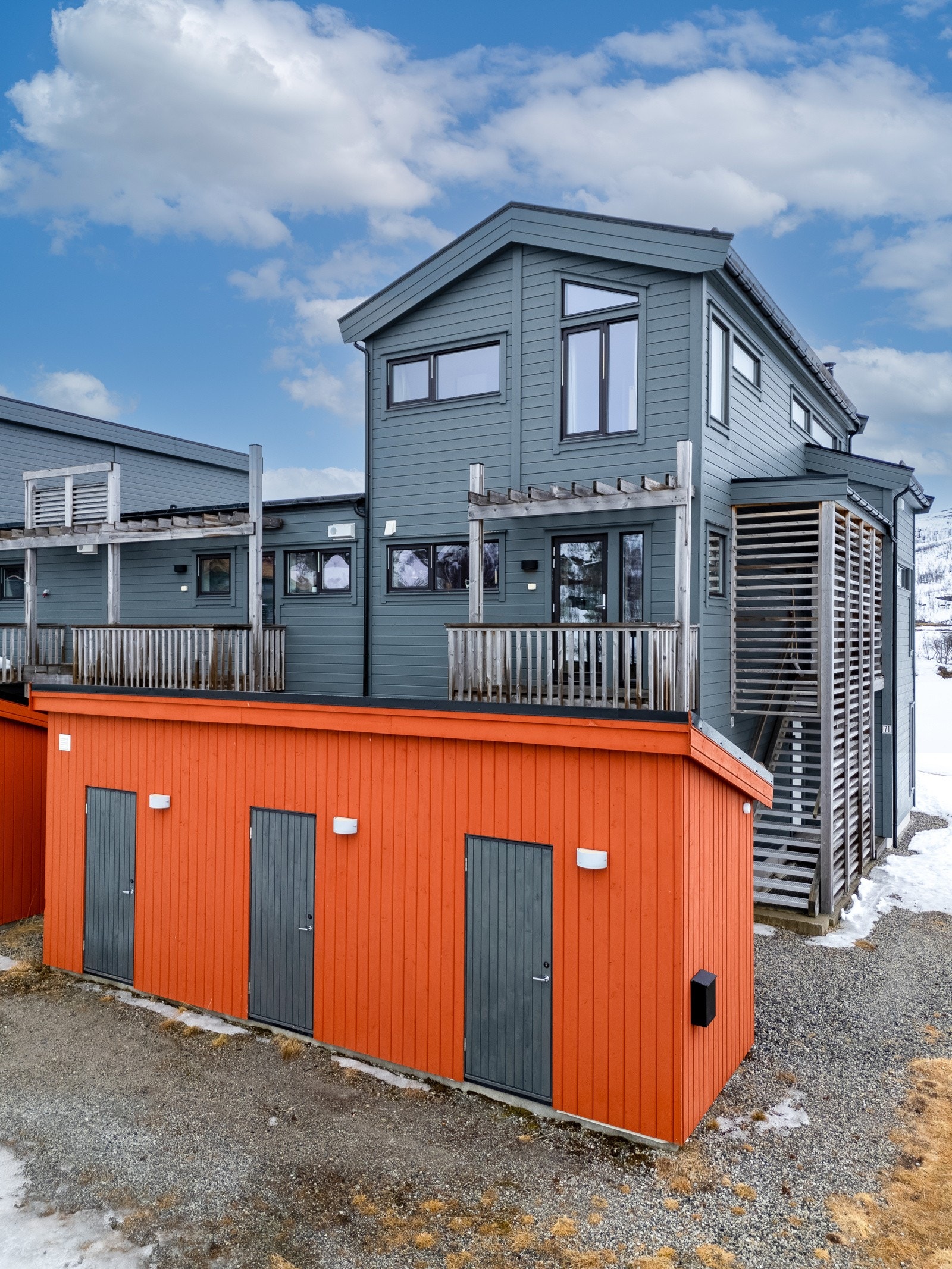 Fasade sportsbod. Galleribilde