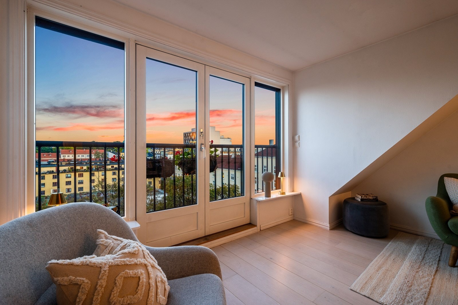 Kombinasjonen av utsikt og sentral beliggenhet er en sjelden kvalitet. Galleribilde