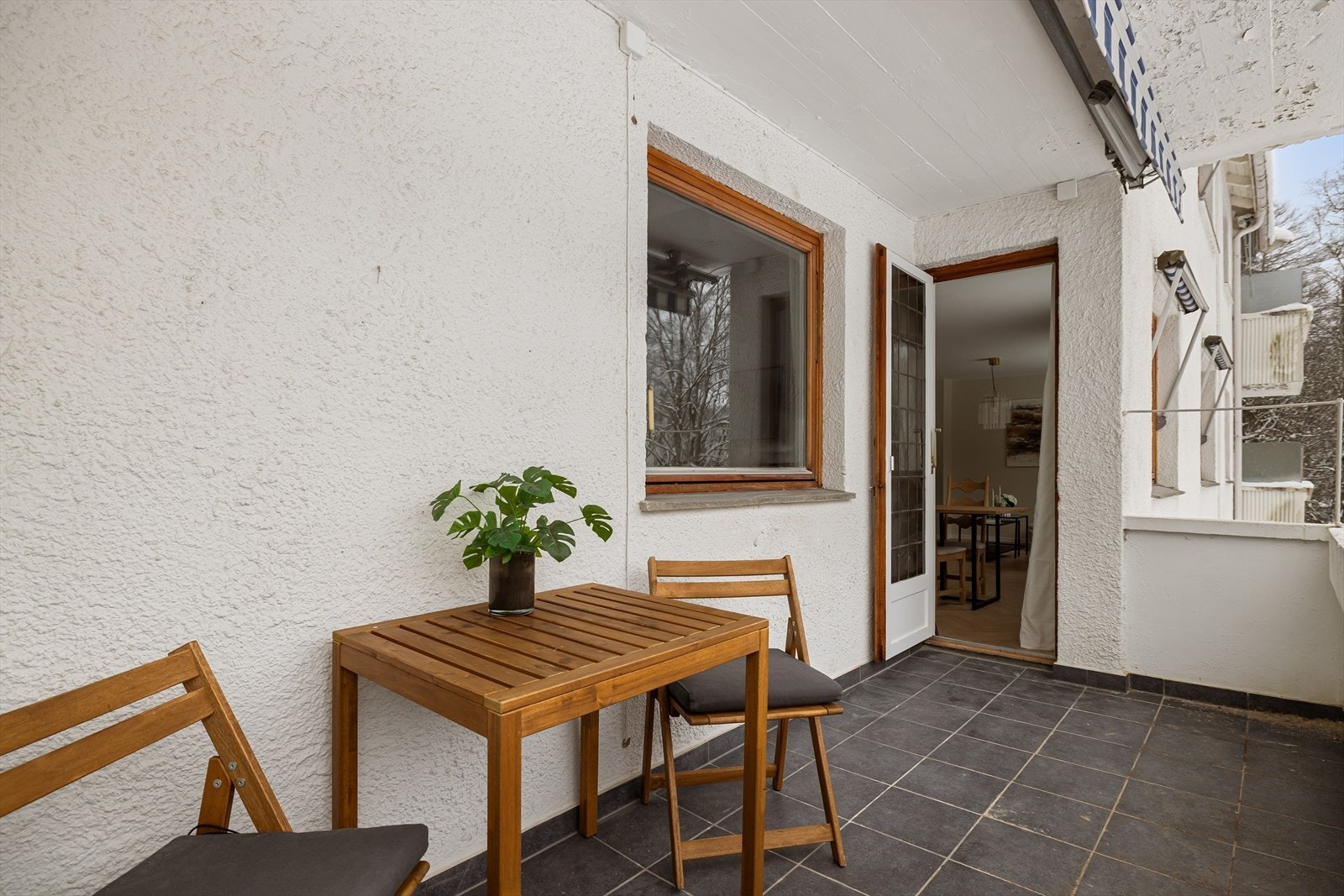 Plass til utemøblement og grill. Galleribilde